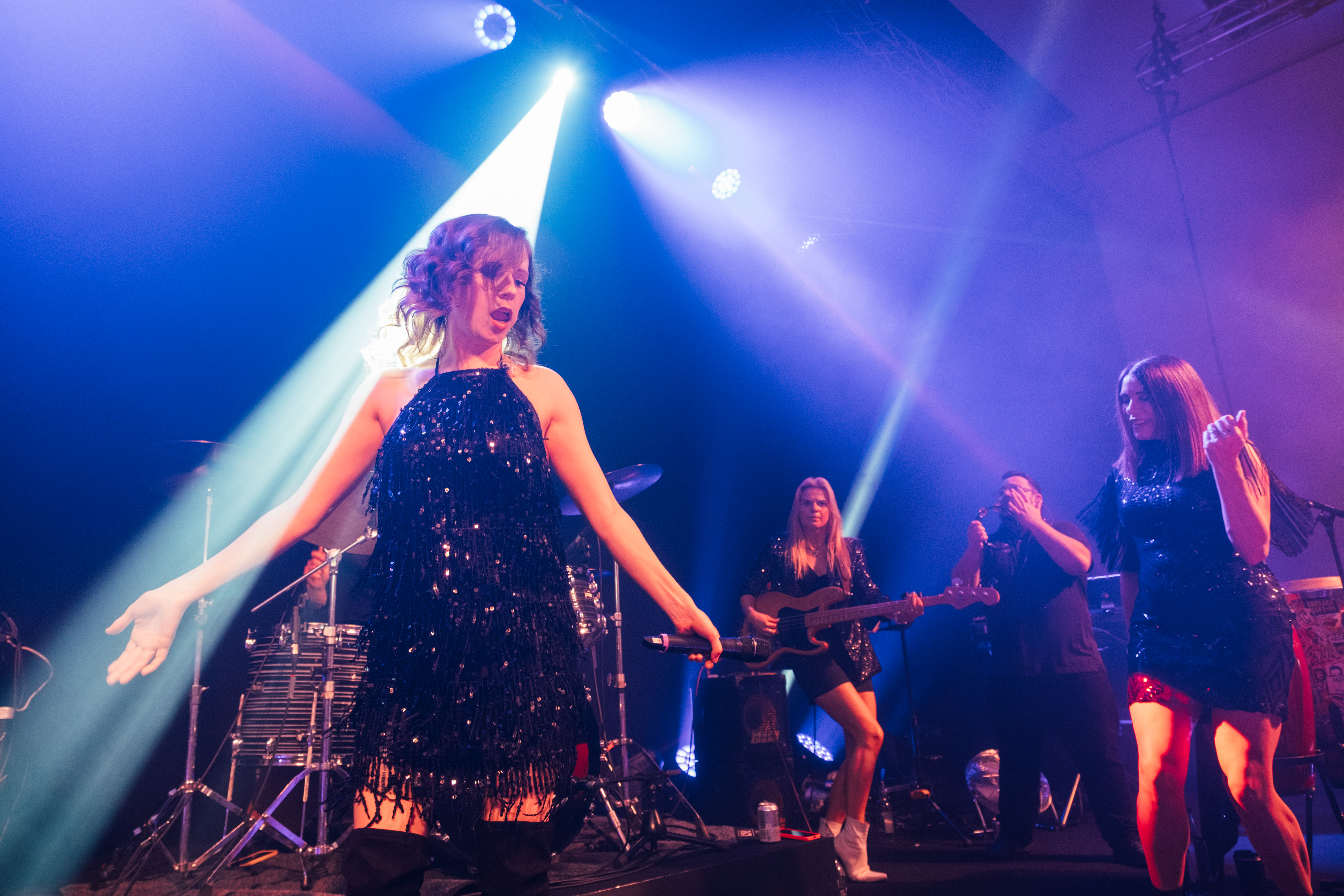 The Brotherhood performing live